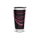 Copo Térmico - Preto com Linhas Vermelhas