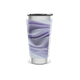 Copo Térmico - Estampa Ondas Roxas