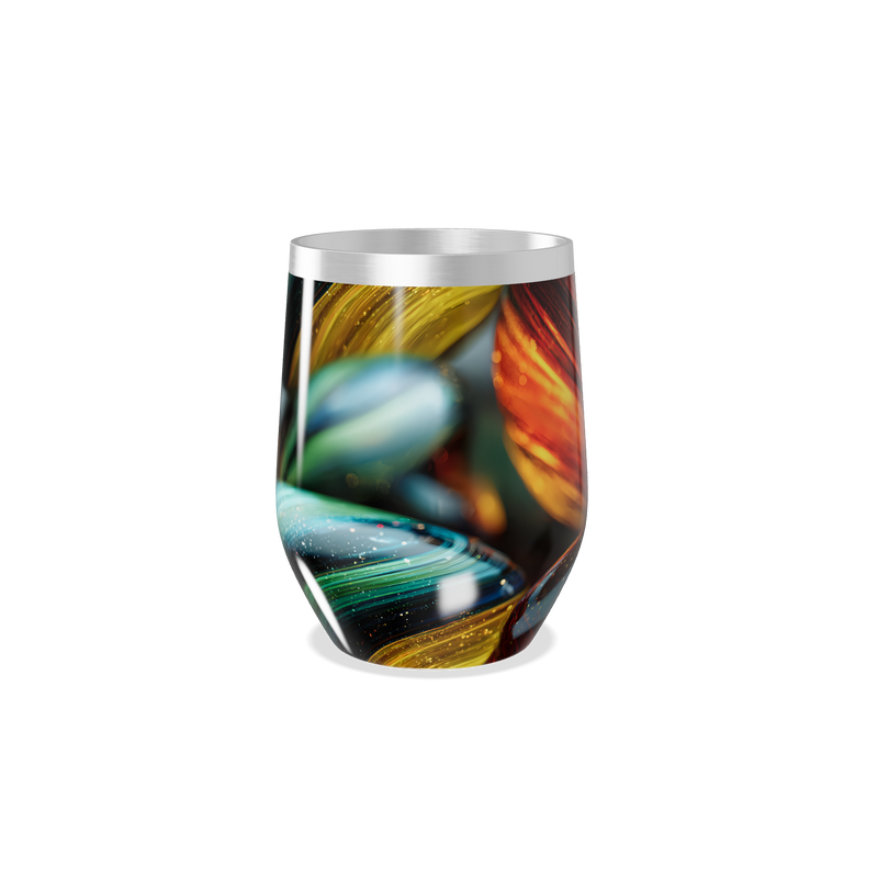 Copo Térmico Slim - Estampa Colorida Aço inox