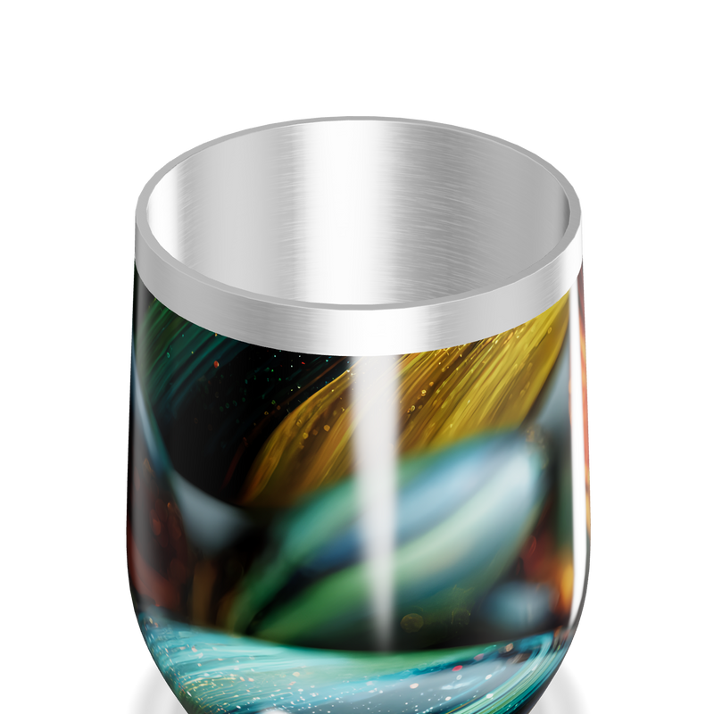 Copo Térmico Slim - Estampa Colorida Aço inox