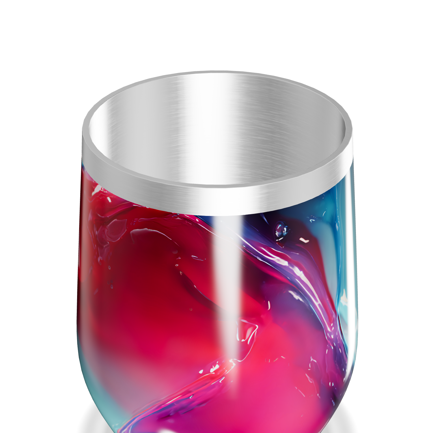 Copo Térmico Slim - Design Multicolorido