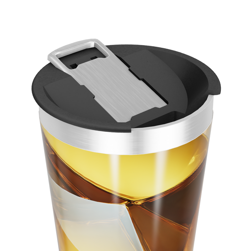 Copo Térmico - Design Cristal Ámbar