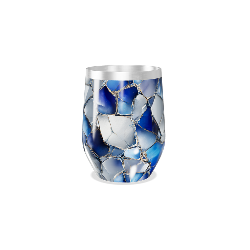 Copo Térmico Slim - Azul Vidro Quebrado