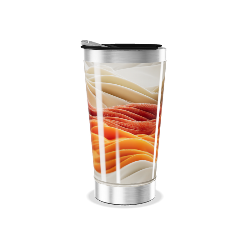 Copo Térmico - Paisagem Abstrata Colorida