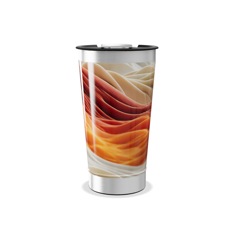 Copo Térmico - Paisagem Abstrata Colorida