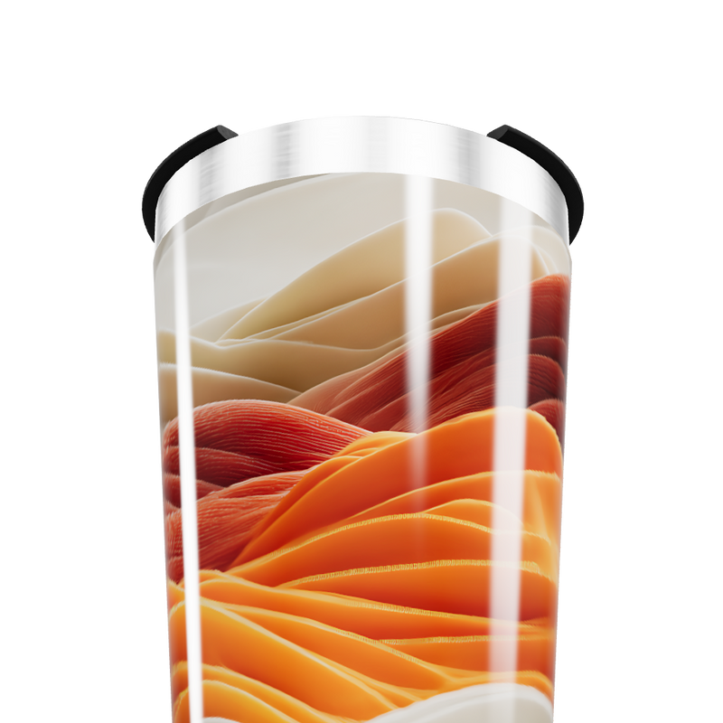 Copo Térmico - Paisagem Abstrata Colorida