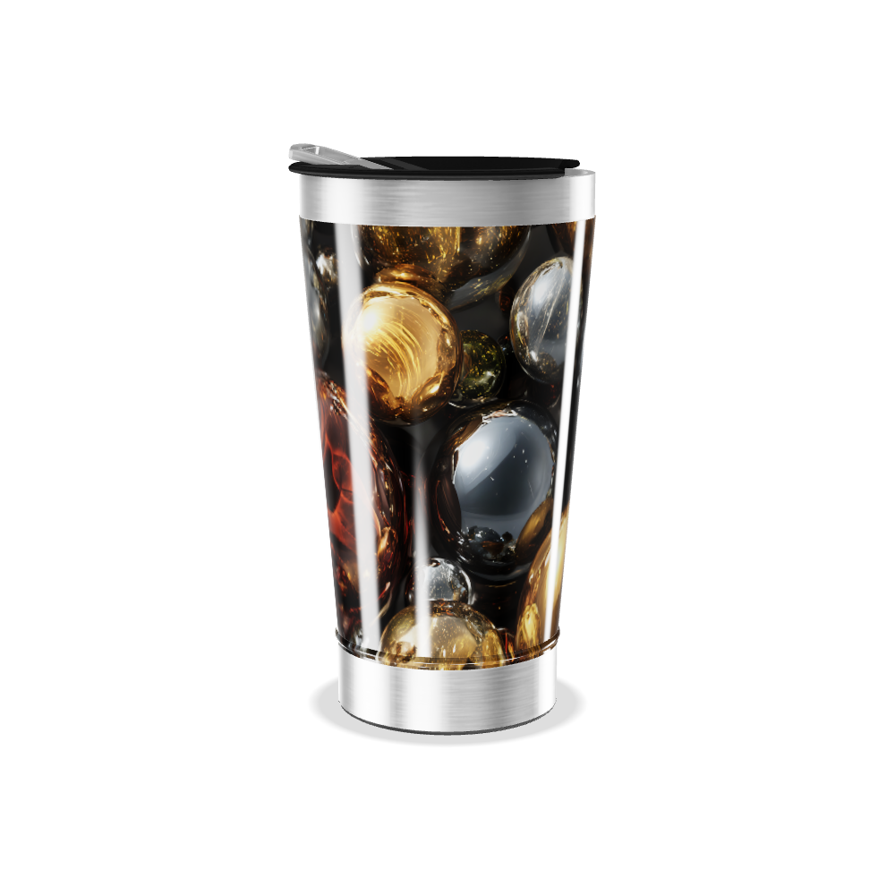 Copo Térmico - Estampa Esferas Coloridas