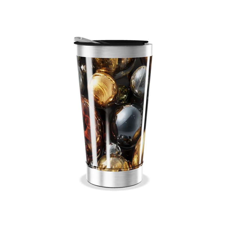 Copo Térmico - Estampa Esferas Coloridas