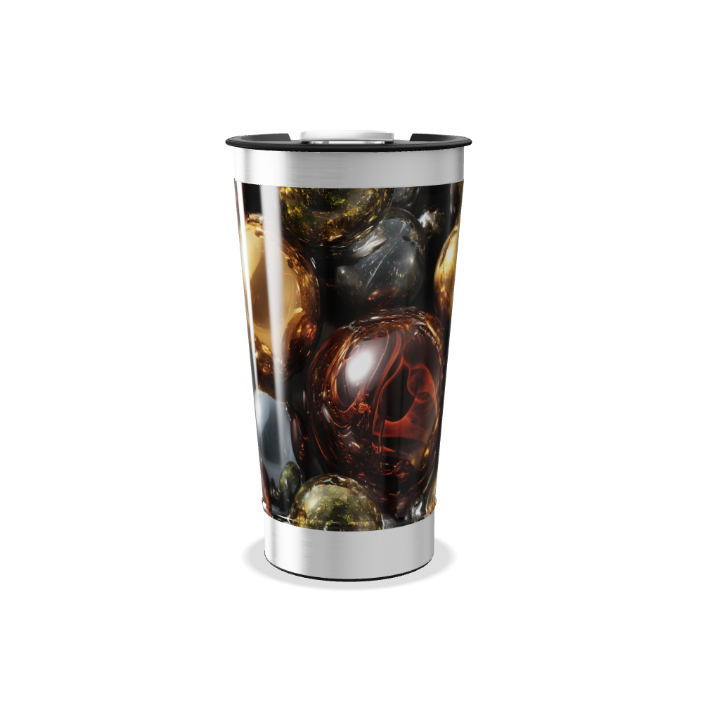 Copo Térmico - Estampa Esferas Coloridas