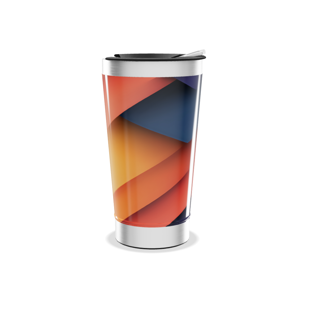 Copo Térmico - Estampa Degradê Colorido