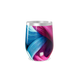 Copo Térmico Slim - Azul e Rosa Abstrato