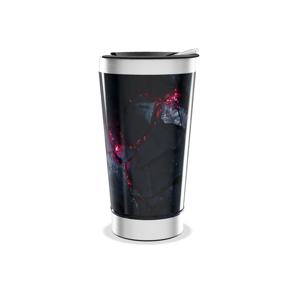 Copo Térmico - Estampa Geométrica Colorida