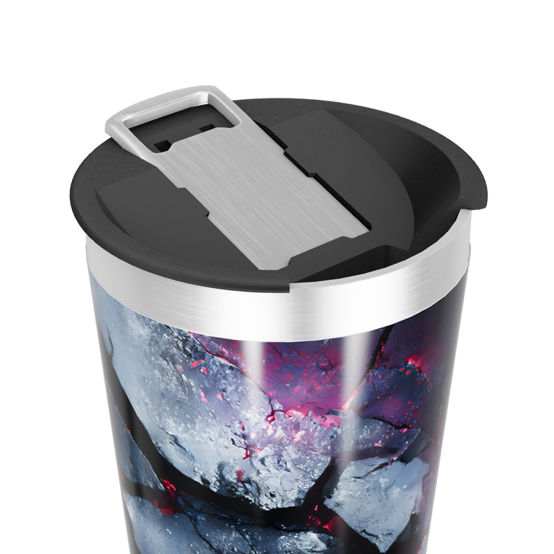 Copo Térmico - Estampa Geométrica Colorida