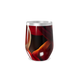 Copo Térmico Slim - Abstrato Vermelho Aço Inox