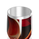 Copo Térmico Slim - Abstrato Vermelho Aço Inox