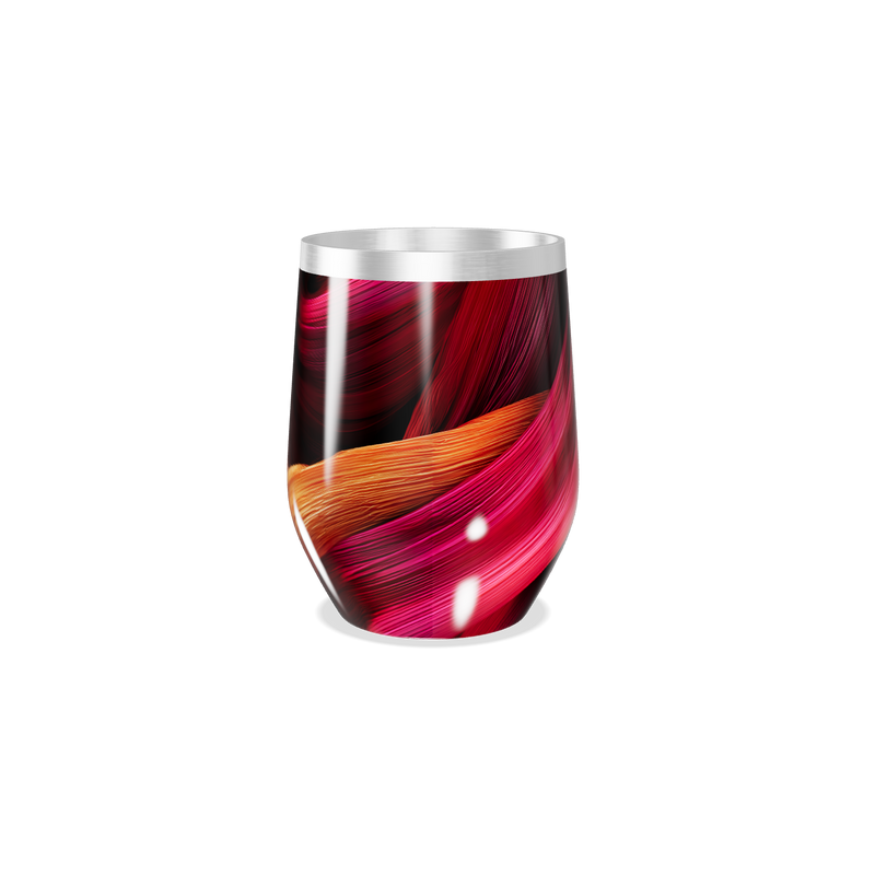 Copo Térmico Slim - Estampa Abstrata Colorida