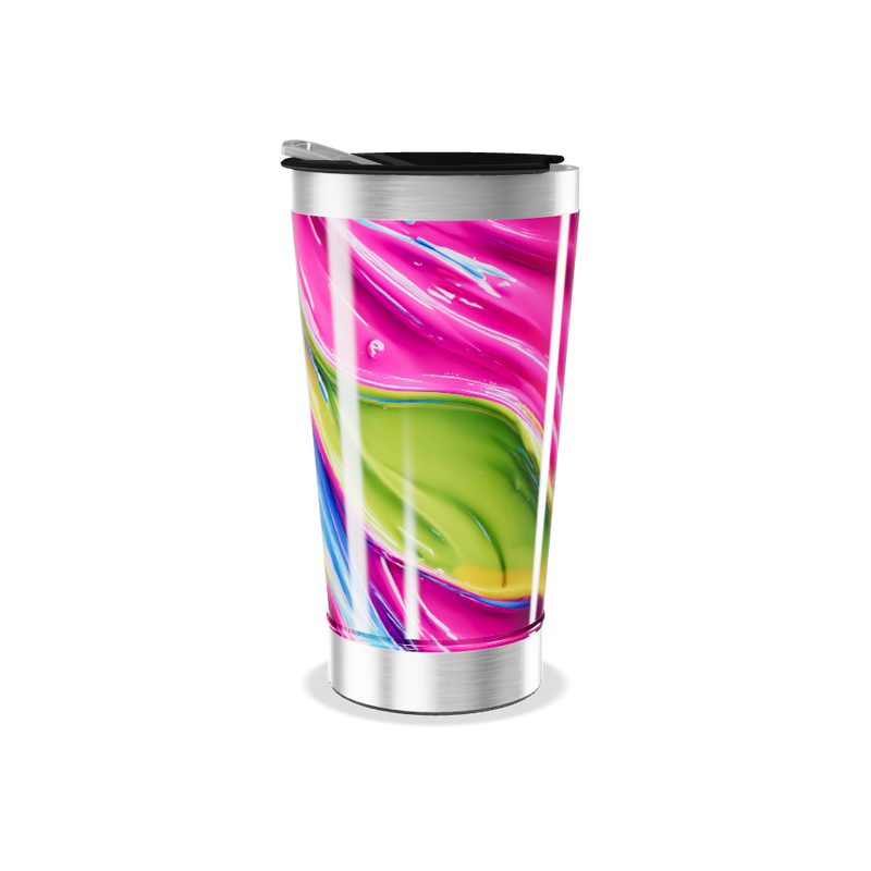 Copo Térmico - Estampa Multicolorida