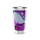 Copo Térmico - Estampa Roxa Abstrata