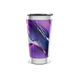 Copo Térmico - Estampa Roxa Abstrata