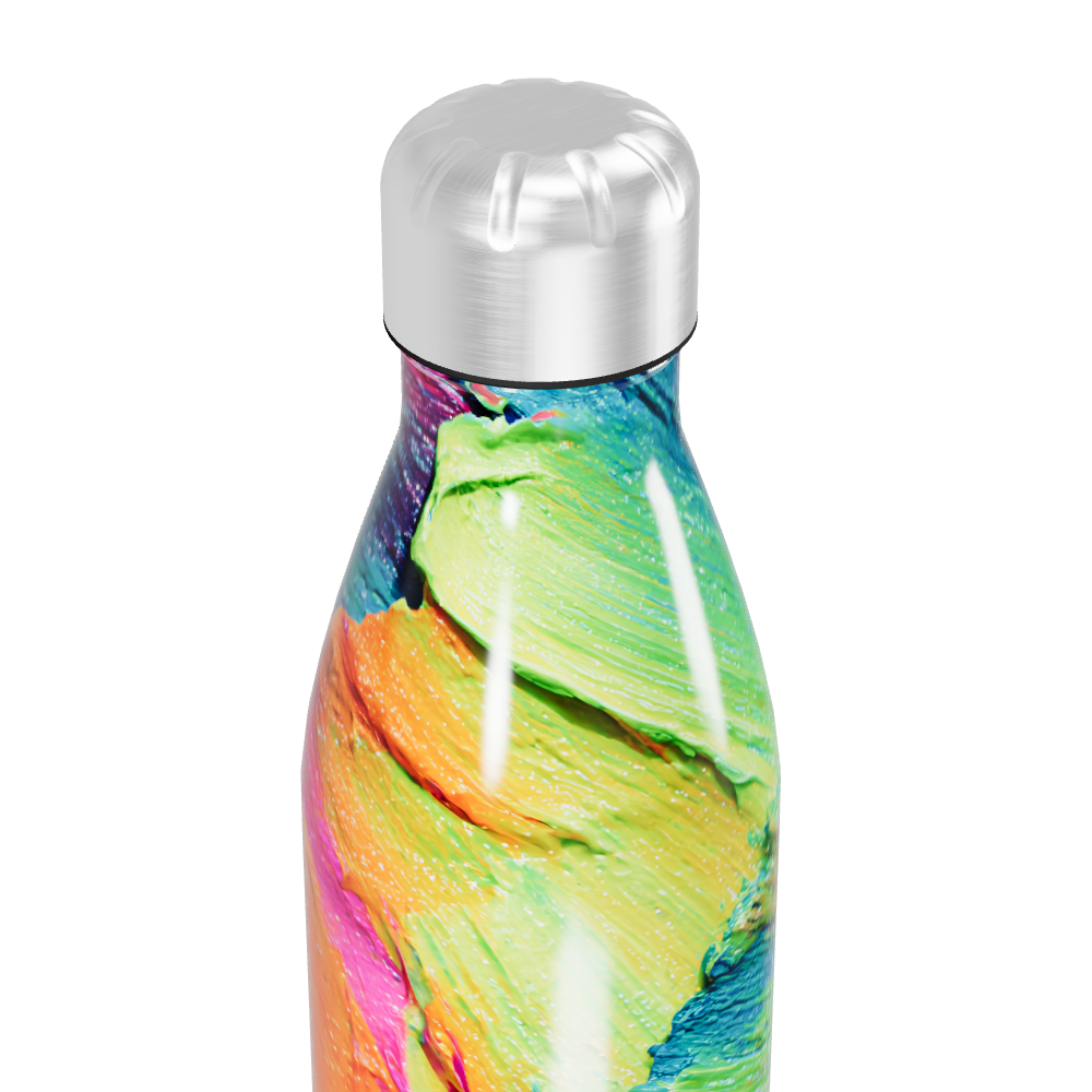 Garrafa Inox - Estampa Colorida