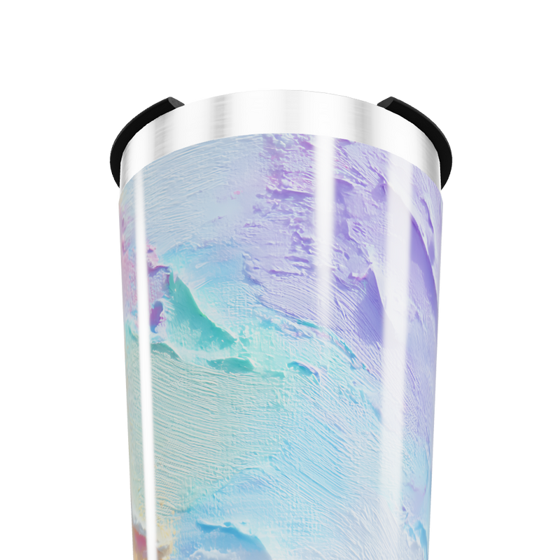 Copo Térmico - Efeito Marmorizado Pastel