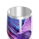Copo Térmico Slim - Abstrato Roxo e Azul