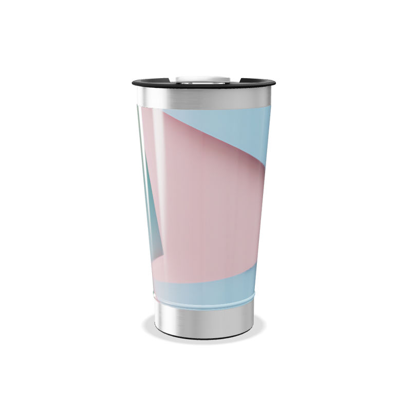 Copo Térmico - Estampa Pastel Aço Inox