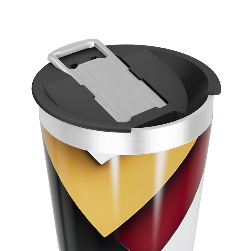 Copo Térmico - Estampa geométrica colorida