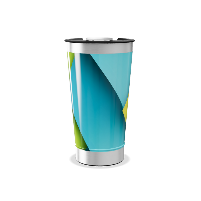 Copo Térmico - Verde com Grafismo