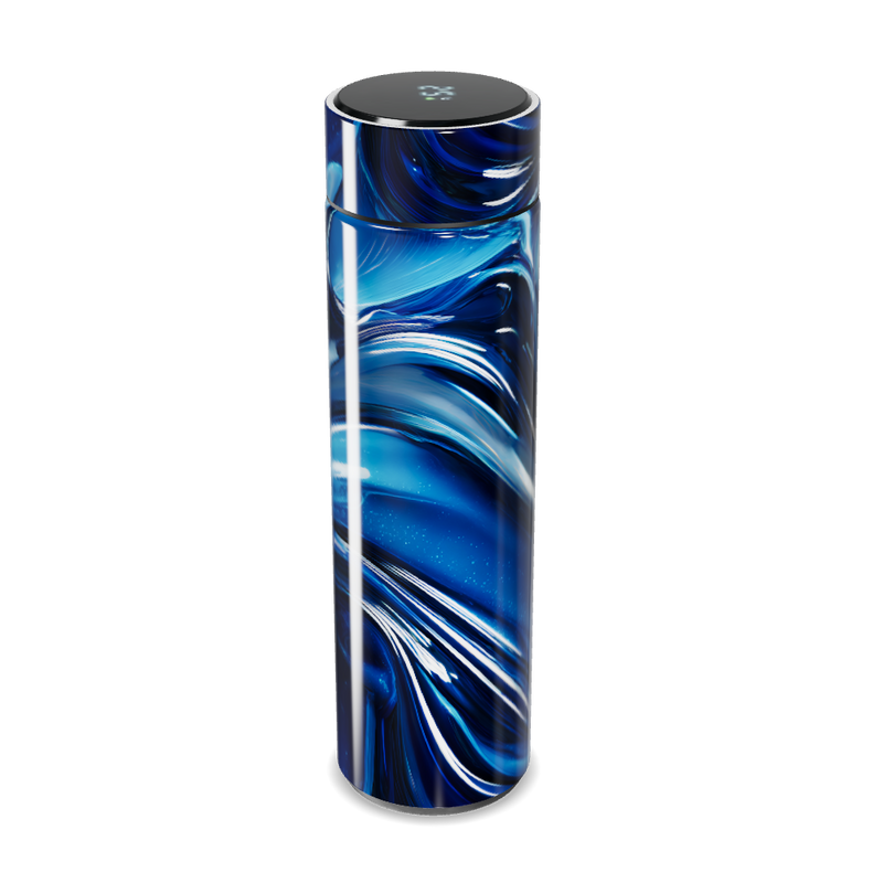 Garrafa Térmica Touch - Azul Marmorizada