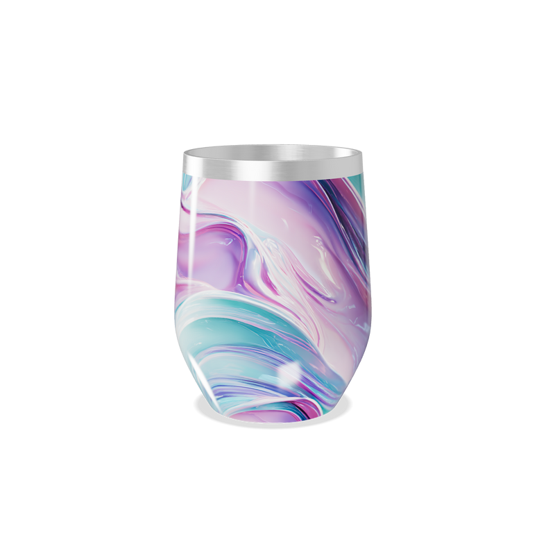 Copo Térmico Slim - Marmorizado Multicolorido