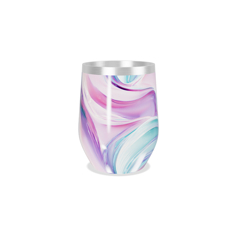 Copo Térmico Slim - Marmorizado Multicolorido