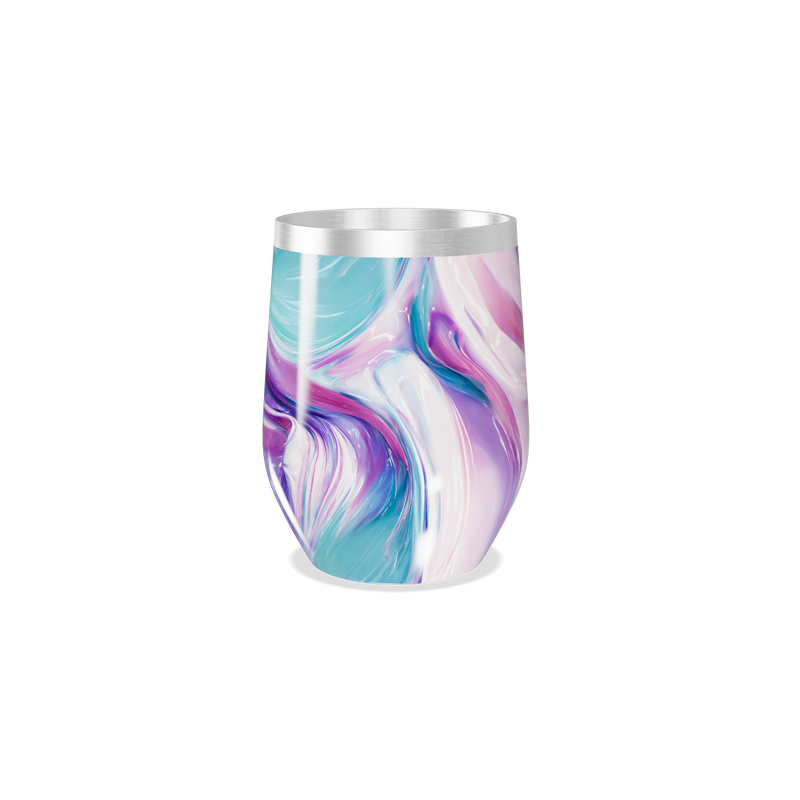 Copo Térmico Slim - Marmorizado Multicolorido