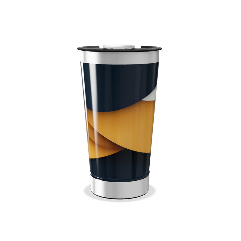 Copo Térmico - Geométrico Multicor Inox