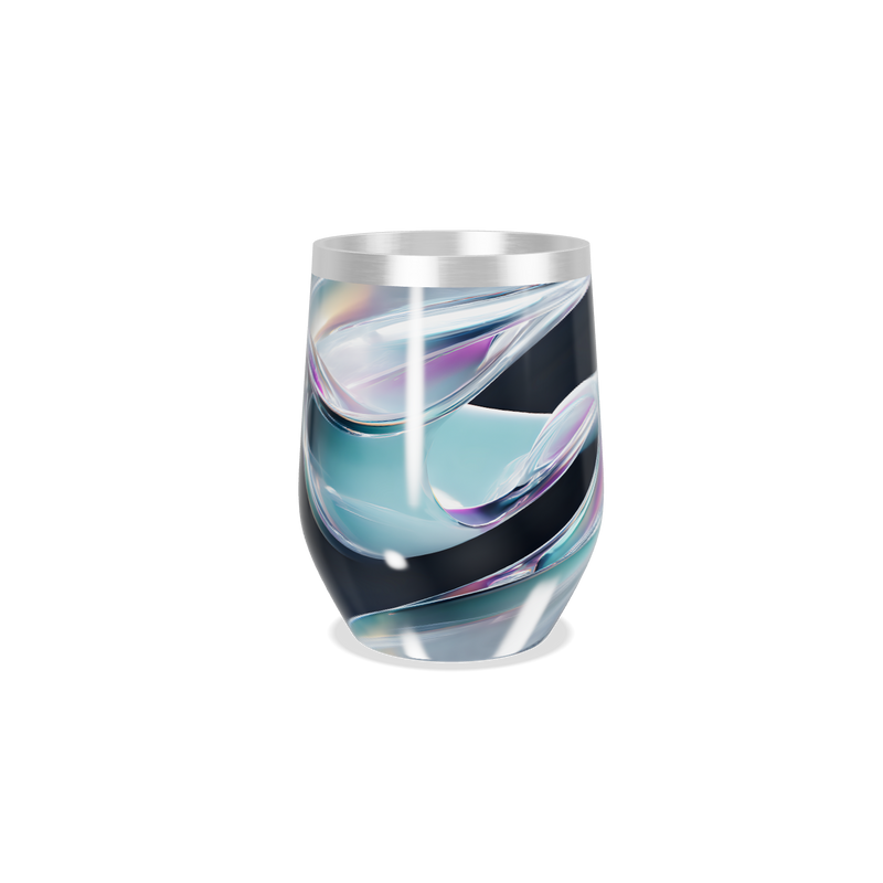 Copo Térmico Slim - Design Iridescente