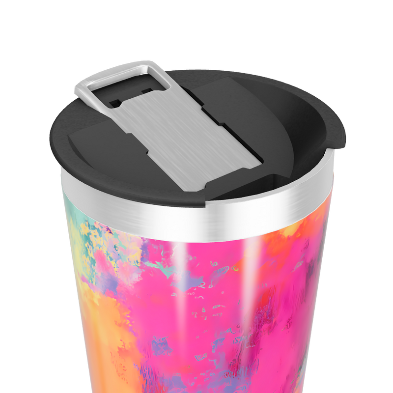 Copo Térmico - Estampa Colorida Aço Inox