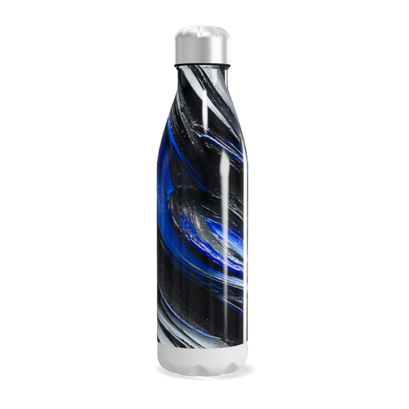 Garrafa Inox Azul Listrada 750ml