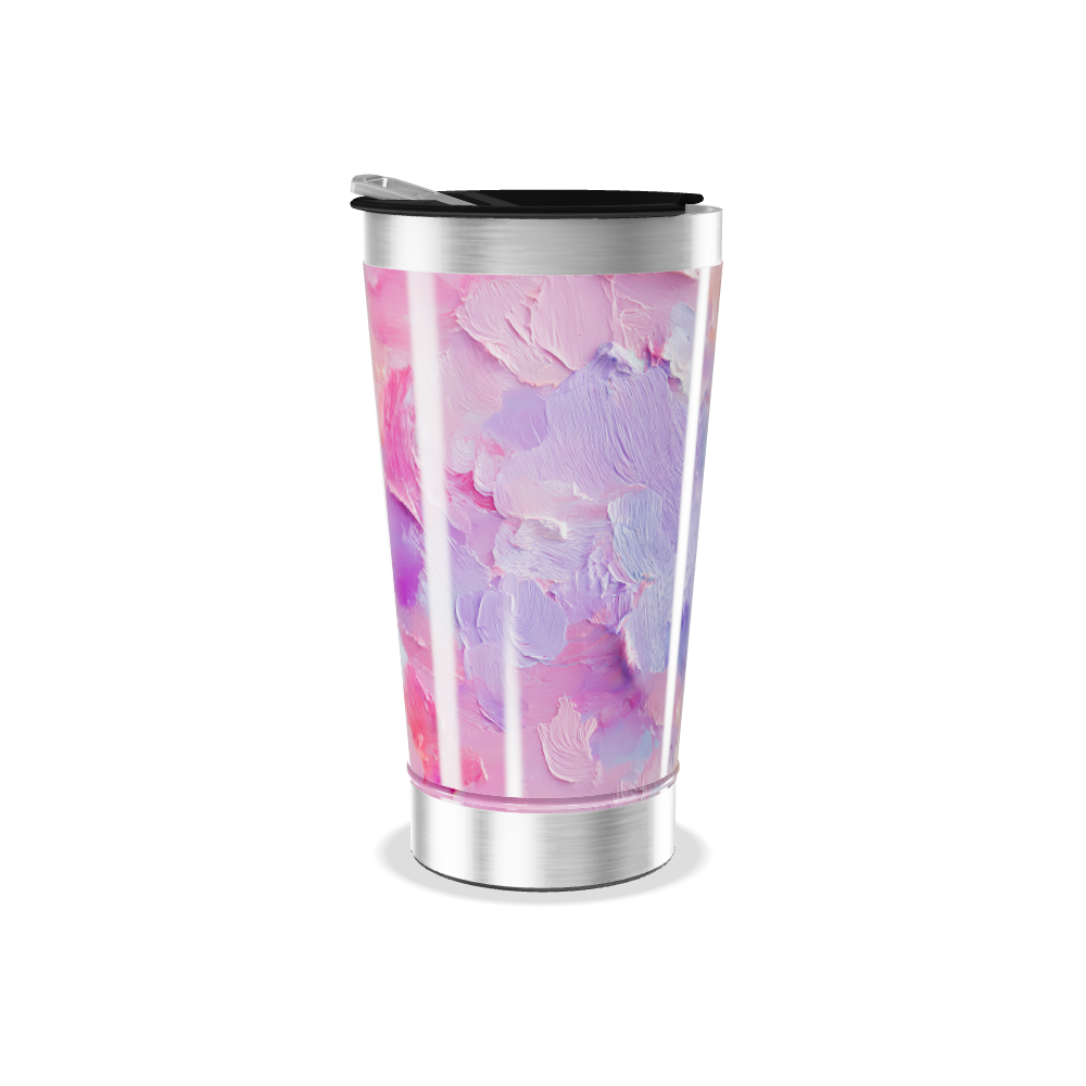 Copo Térmico - Estampa Colorida Pastel