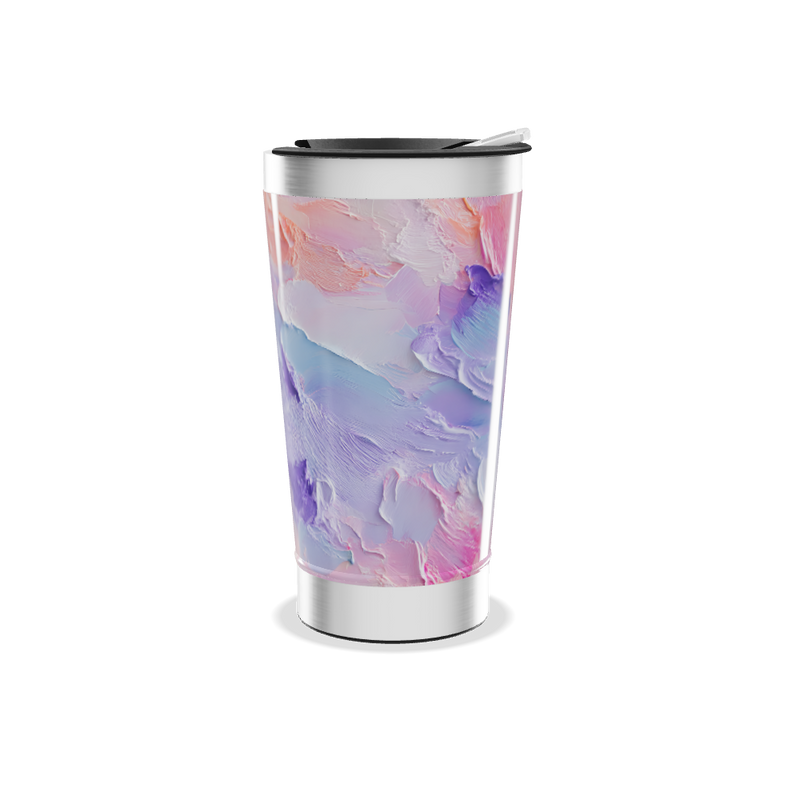 Copo Térmico - Estampa Colorida Pastel