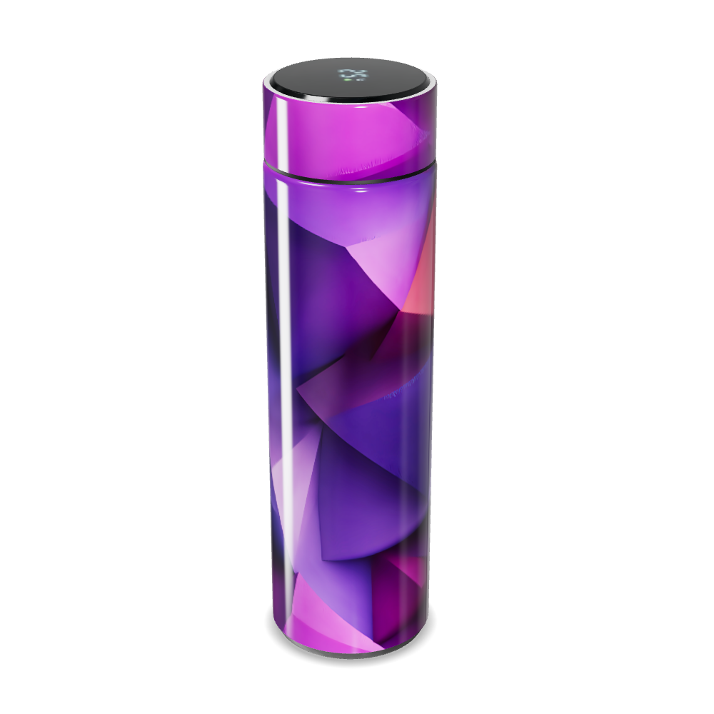 Garrafa Térmica Touch - Roxa com Display Digital