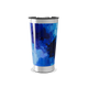 Copo Térmico - Azul Pintura Abstrata