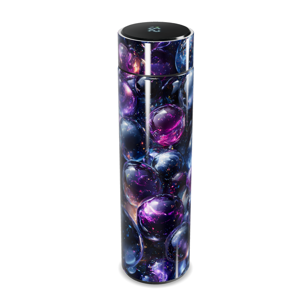 Garrafa Térmica Touch - Estampa Galáxia