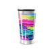 Copo Térmico - Estampa Abstrata Colorida