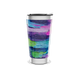 Copo Térmico - Estampa Abstrata Colorida