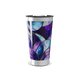 Copo Térmico - Design Abstrato Azul e Roxo