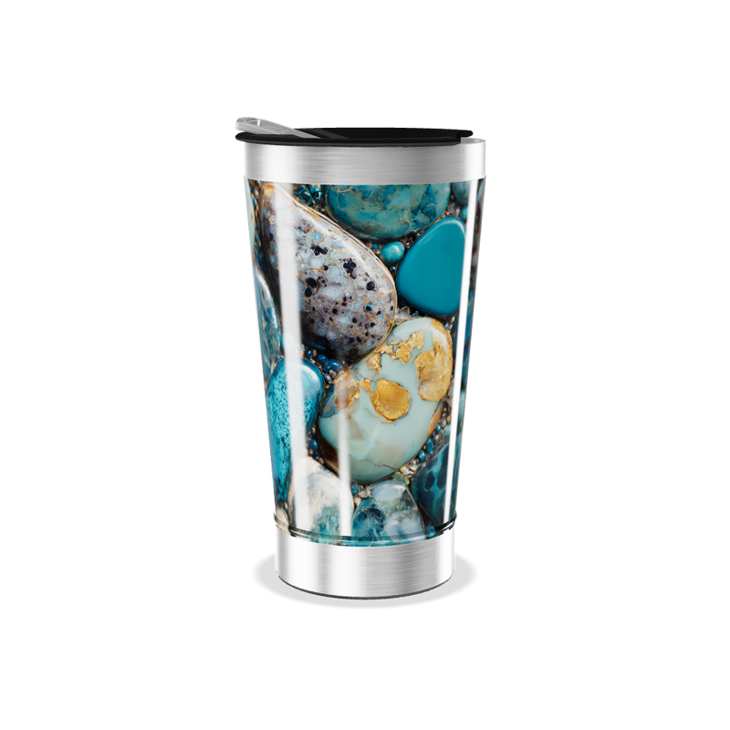 Copo Térmico - Pedra Azul