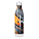 Garrafa Inox - Estampa Laranja e Cinza