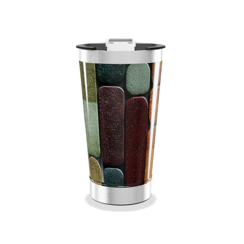 Copo Térmico - Estampa Colorida