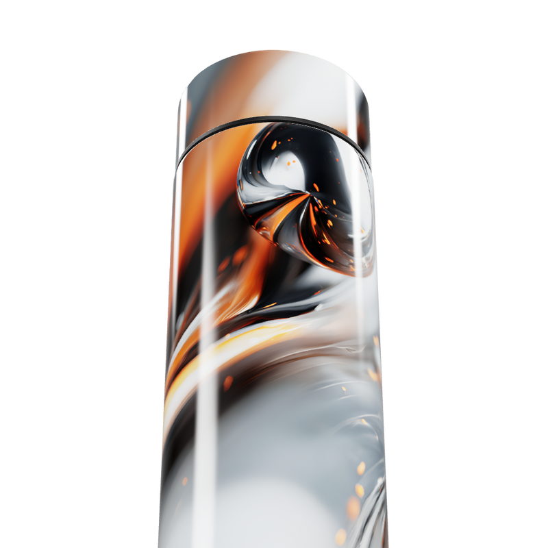 Garrafa Térmica Touch - Design Futurista Inox