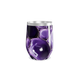 Copo Térmico Slim - Roxo com Estampa Abstrata